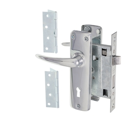 M2HP19 - 2 Lever Lockset CP & Hinge